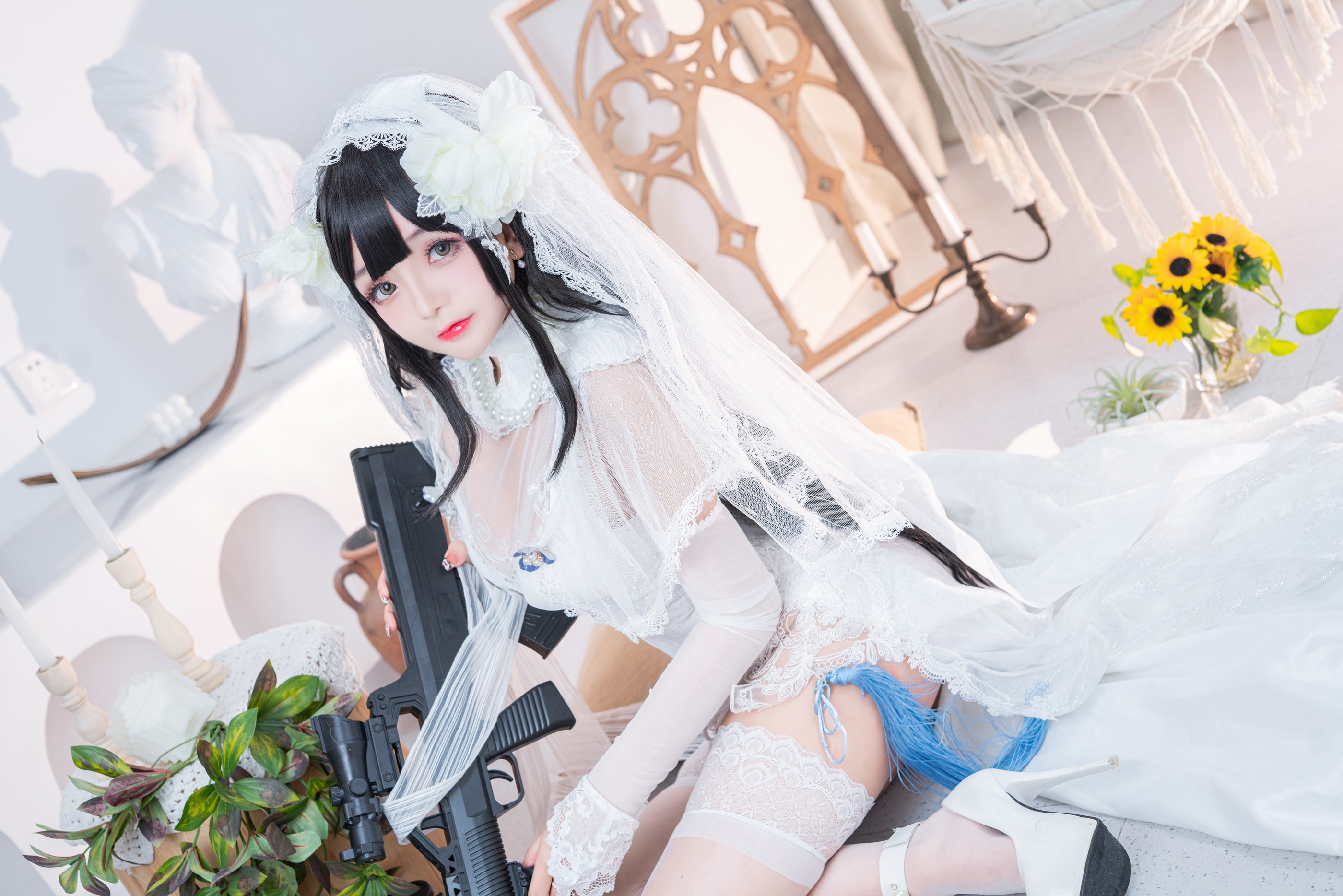 图片[1]-日奈娇 – NO.033 95式婚纱 [52P]-XikXak